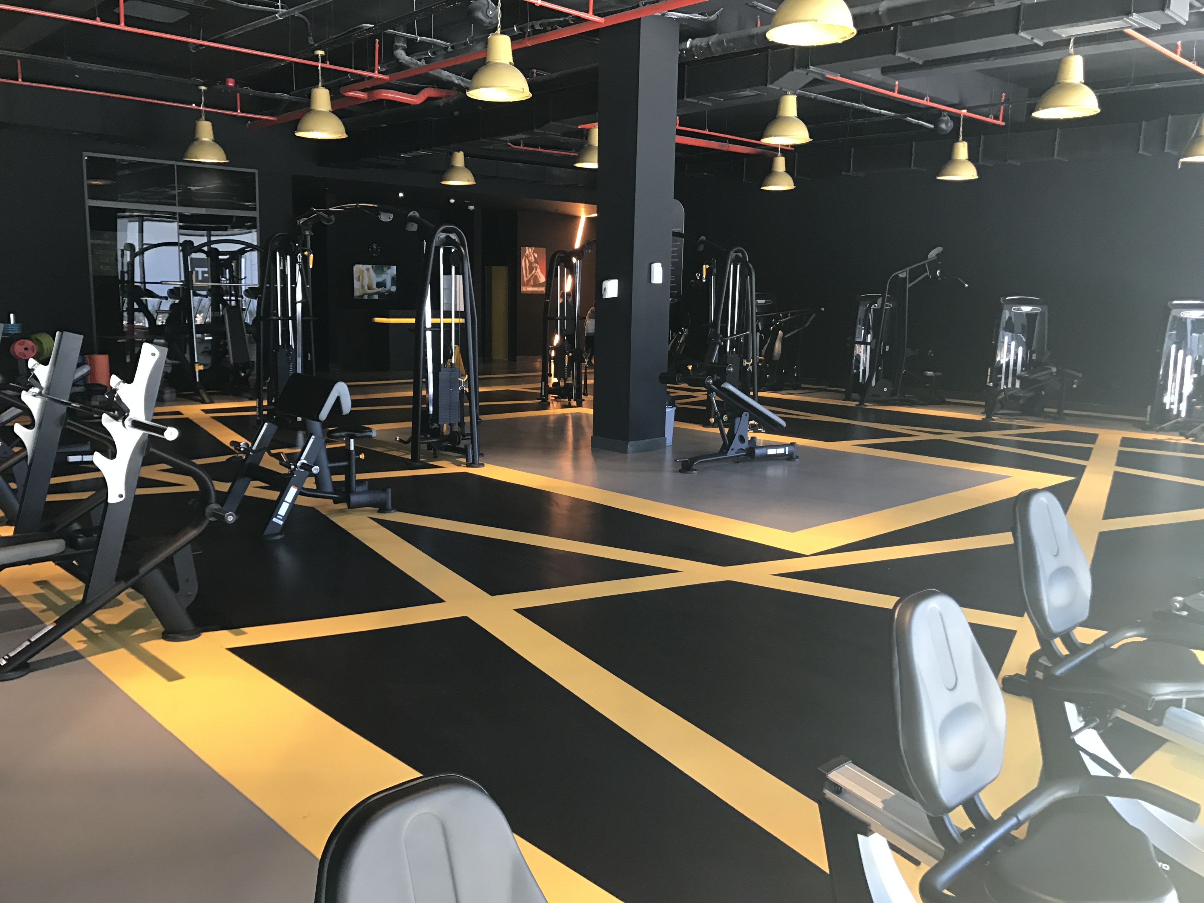 DOST İNŞAAT FITNESS SALONU - İNCEK Uygulama Görselleri