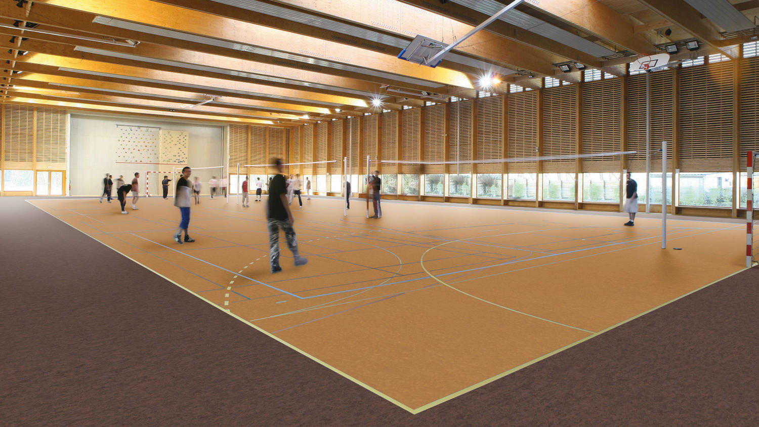 Spor Salonu Zemin Kaplama